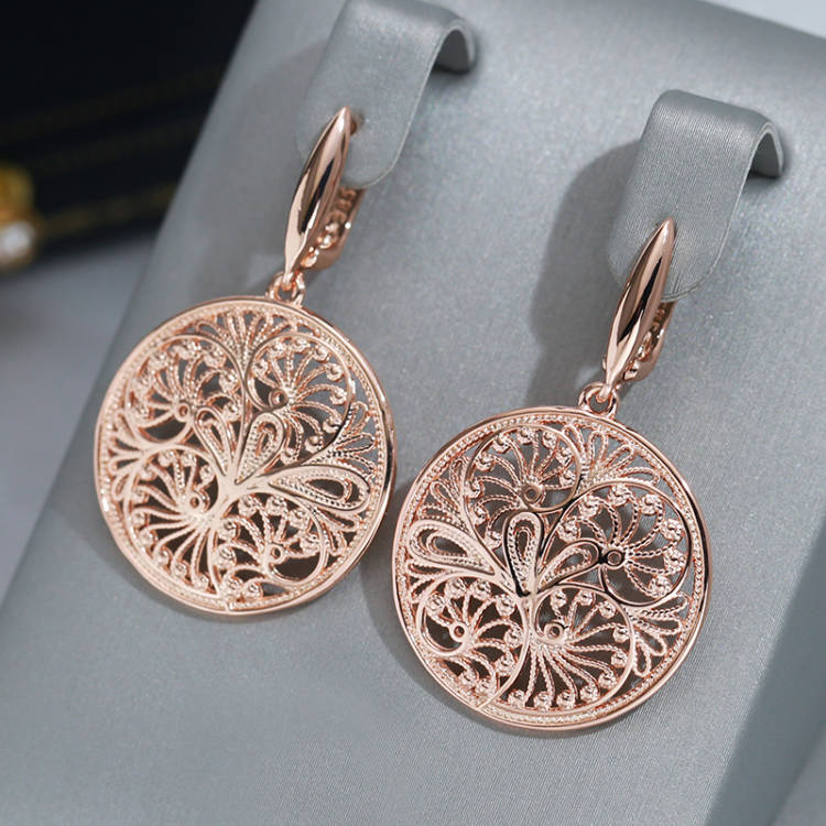 Wbmqda-أقراط قطرة طويلة من الز - مراجعة Women Accessories Dubai وسعره