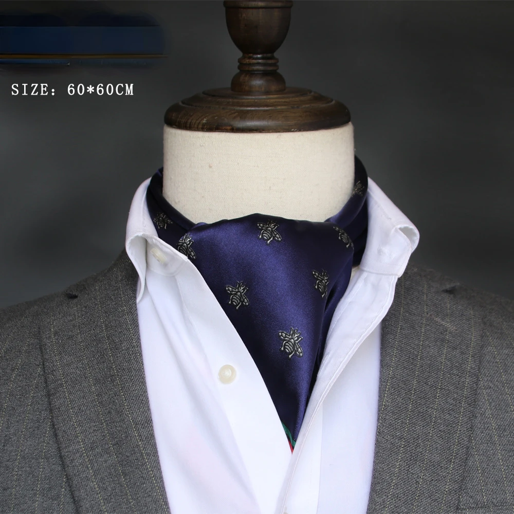 وشاح حريري بريطاني للرجال ، من - مراجعة Silk Scarf Square وسعره